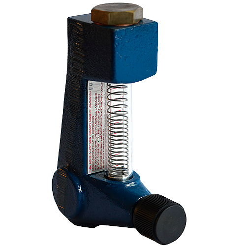 Model 902A Pressure Oiler with metering valve and flow indicator for precise lubrication